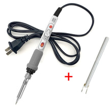 Load image into Gallery viewer, 100W 220V High-power Electric Soldering Iron Adjustable Temperature Soldering Tool CN Plug, 1pc, 2pcs Set 1, 2pcs Set 2, 4pcs Set