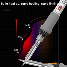 Load image into Gallery viewer, 100W 220V High-power Electric Soldering Iron Adjustable Temperature Soldering Tool CN Plug, 1pc, 2pcs Set 1, 2pcs Set 2, 4pcs Set