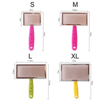 Load image into Gallery viewer, BG-W1347 Pet Hair Removal Massage Comb Dog Cleaning Tools, Random Color Delivery, S, M, L, XL