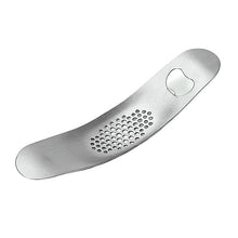 Load image into Gallery viewer, WGKT0089 430 Stainless Steel Boat Shaped Garlic Grinder Manual Garlic Press Tools Kitchen Gadgets, Garlic Grinder(Style 1), Garlic Grinder(Style 2)