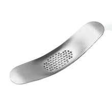 Load image into Gallery viewer, WGKT0089 430 Stainless Steel Boat Shaped Garlic Grinder Manual Garlic Press Tools Kitchen Gadgets, Garlic Grinder(Style 1), Garlic Grinder(Style 2)