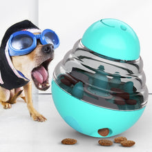 Load image into Gallery viewer, 056DT Puzzle Training Pet Food Leakage Toy Tumbler Ball Dog Toy, Tumbler Ball(Lake Blue), Tumbler Ball(Yellow), Tumbler Ball(Green), Tumbler Ball(Red)