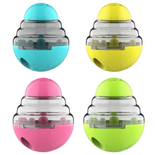 Load image into Gallery viewer, 056DT Puzzle Training Pet Food Leakage Toy Tumbler Ball Dog Toy, Tumbler Ball(Lake Blue), Tumbler Ball(Yellow), Tumbler Ball(Green), Tumbler Ball(Red)