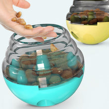 Load image into Gallery viewer, 056DT Puzzle Training Pet Food Leakage Toy Tumbler Ball Dog Toy, Tumbler Ball(Lake Blue), Tumbler Ball(Yellow), Tumbler Ball(Green), Tumbler Ball(Red)