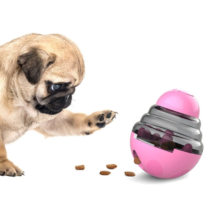 056DT Puzzle Training Pet Food Leakage Toy Tumbler Ball Dog Toy, Tumbler Ball(Lake Blue), Tumbler Ball(Yellow), Tumbler Ball(Green), Tumbler Ball(Red)