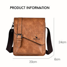 Load image into Gallery viewer, WEIXIER D266 Retro Crossbody Large Capacity Messenger Bag Shoulder Bag Tot Backpack
