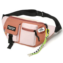 Load image into Gallery viewer, Canvas Crossbody Single Shoulder Backpack Light Sports Chest Bag