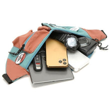 Load image into Gallery viewer, Canvas Crossbody Single Shoulder Backpack Light Sports Chest Bag