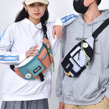 Load image into Gallery viewer, Canvas Crossbody Single Shoulder Backpack Light Sports Chest Bag