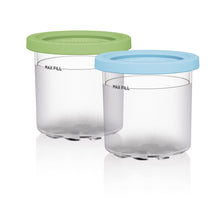 Load image into Gallery viewer, For Ninja NC299AMZ NC300 Ice Cream Storage Containers with Lids, 2 Cups, 4 Cups, 2 Cups+Spoon, 4 Cups+Spoon
