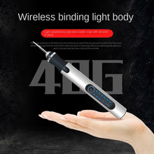 Load image into Gallery viewer, SNJ-3681 Mini Engraving Pen Wireless Polishing Electric Grinder, Silver+Polishing Head+Cutting Blade+Engraving Template+Drill Bit+Corn Head, Rose Gold+Polishing Head+Cutting Blade+Engraving Template+Drill Bit+Corn Head