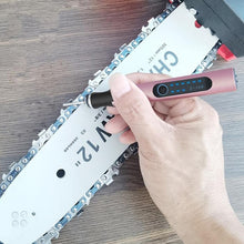 Load image into Gallery viewer, SNJ-3681 Mini Engraving Pen Wireless Polishing Electric Grinder, Silver+Polishing Head+Cutting Blade+Engraving Template+Drill Bit+Corn Head, Rose Gold+Polishing Head+Cutting Blade+Engraving Template+Drill Bit+Corn Head