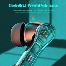 Load image into Gallery viewer, N35 TWS Colorful Light In-Ear Low Latency Wireless Bluetooth Game Earphones