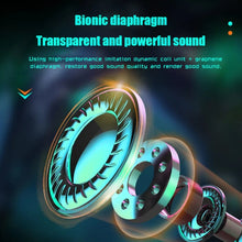 Load image into Gallery viewer, N35 TWS Colorful Light In-Ear Low Latency Wireless Bluetooth Game Earphones