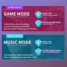 Load image into Gallery viewer, N35 TWS Colorful Light In-Ear Low Latency Wireless Bluetooth Game Earphones