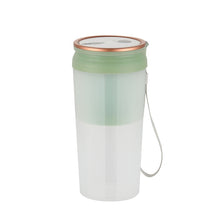 Load image into Gallery viewer, LGZ-1 500ml 50W 4 Blades Electric Portable Juicer Rechargeable Juice Extractor, LGZ-1 (White), LGZ-1 (Green), LGZ-1 (Pink)