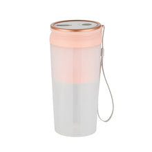 Load image into Gallery viewer, LGZ-1 500ml 50W 4 Blades Electric Portable Juicer Rechargeable Juice Extractor, LGZ-1 (White), LGZ-1 (Green), LGZ-1 (Pink)