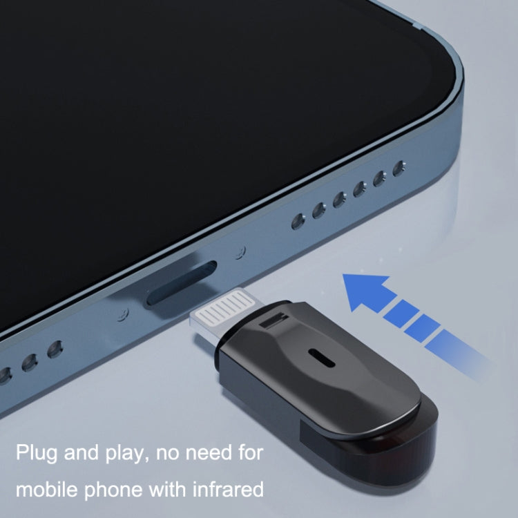 R10 Phone Smart Infrared Transmitter Learning Type Long Distance Remote Control, Interface: