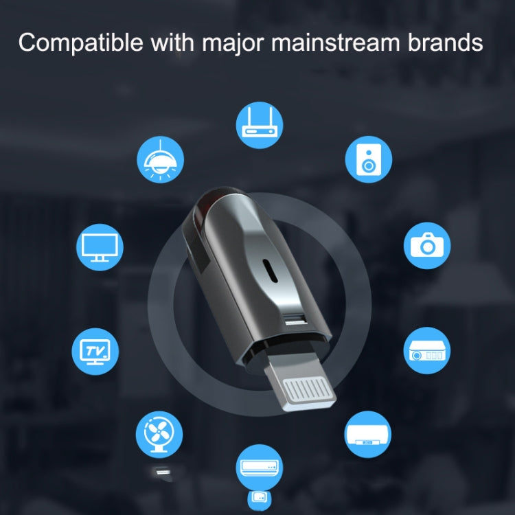 R10 Phone Smart Infrared Transmitter Learning Type Long Distance Remote Control, Interface: