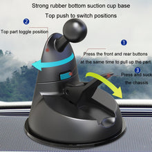 Load image into Gallery viewer, F4206 Suction Cup Double Head Car USB Fan, F4206
