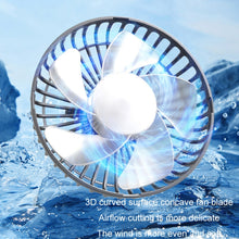Load image into Gallery viewer, F508 Car Rear Seat USB Air Speed Adjustable Hose Fan, F508