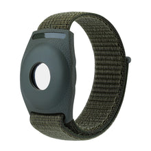 Load image into Gallery viewer, For AirTag Anti-Lost Device Case Locator Nylon Loop Watch Strap Wrist Strap