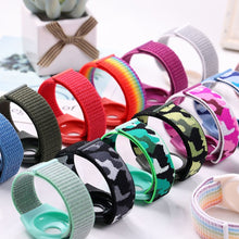 Load image into Gallery viewer, For AirTag Anti-Lost Device Case Locator Nylon Loop Watch Strap Wrist Strap