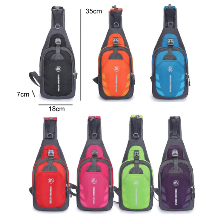 WEIKANI Single Shoulder Diagonal Mini Chest Bag Outdoor Sports Bag