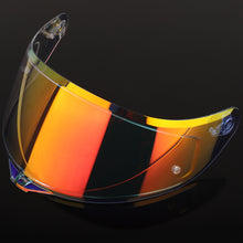 Load image into Gallery viewer, Motorcycle Helmet Lens with Anti-fog Spikes for SOMAN K1/K3SV/K5, Transparent REVO Red, Transparent REVO Purple, Transparent REVO Blue, Dark Tea Revo Red, Dark Tea Revo Blue, Tea Film Revo Purple Red Gold, Silver Plated, Dark Tea, Gold Flakes, Color Fi...