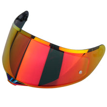 Load image into Gallery viewer, Motorcycle Helmet Lens with Anti-fog Spikes for SOMAN K1/K3SV/K5, Transparent REVO Red, Transparent REVO Purple, Transparent REVO Blue, Dark Tea Revo Red, Dark Tea Revo Blue, Tea Film Revo Purple Red Gold, Silver Plated, Dark Tea, Gold Flakes, Color Fi...