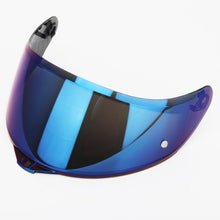 Load image into Gallery viewer, Motorcycle Helmet Lens with Anti-fog Spikes for SOMAN K1/K3SV/K5, Transparent REVO Red, Transparent REVO Purple, Transparent REVO Blue, Dark Tea Revo Red, Dark Tea Revo Blue, Tea Film Revo Purple Red Gold, Silver Plated, Dark Tea, Gold Flakes, Color Fi...