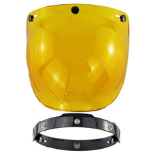 Load image into Gallery viewer, Motorcycle Helmet Three-Button Windproof Lens With Bracket