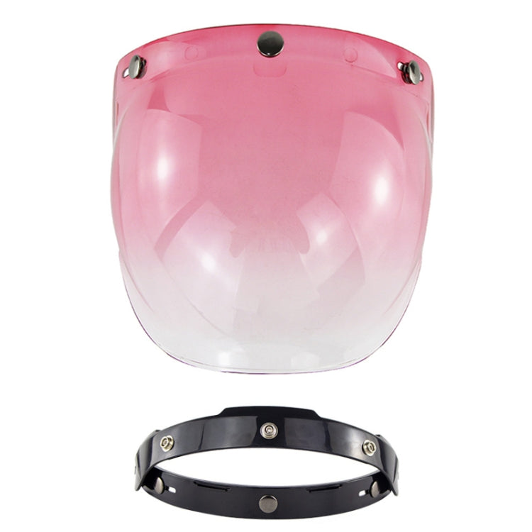 Motorcycle Helmet Three-Button Windproof Lens With Bracket