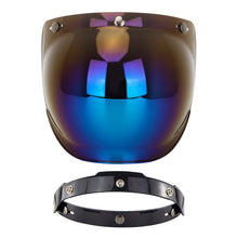Load image into Gallery viewer, Motorcycle Helmet Three-Button Windproof Lens With Bracket