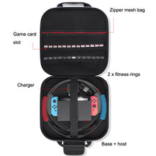Load image into Gallery viewer, For Nintendo Switch Double Fitness Ring Storage Bag EVA Portable Hard Shell Host Package Accessories, GH1872 GH1872