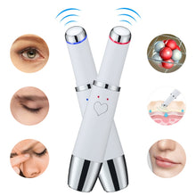 Load image into Gallery viewer, 12335 Eye Vibration Heating Massage Pen Removing Eye Wrinkle and Importing Massager Beauty Instruments, 12335