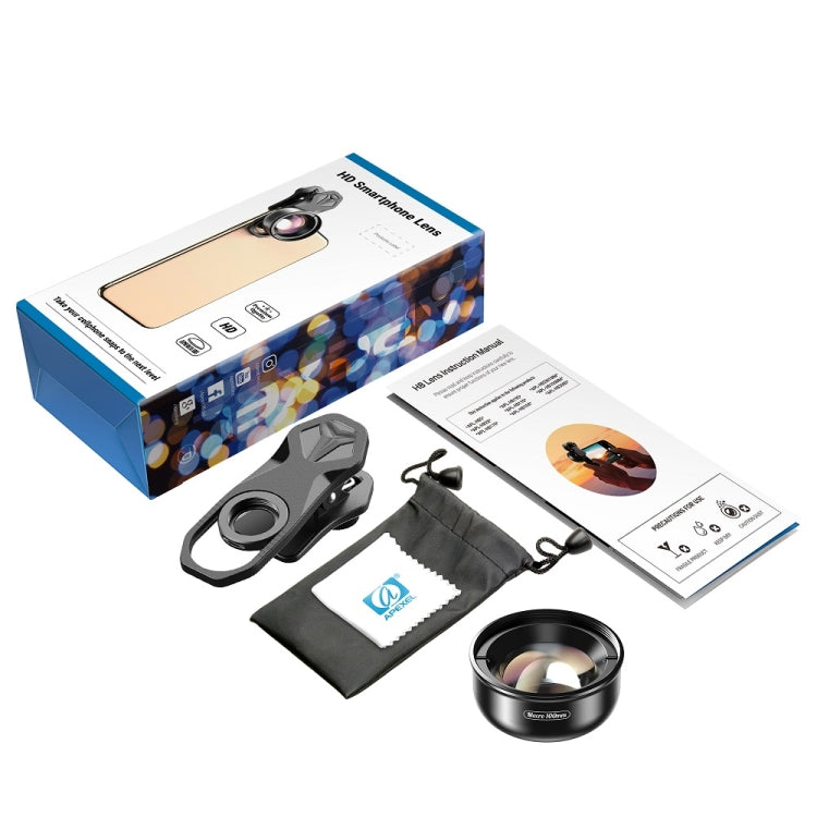 APEXEL APL-HB100MM HD Insect Jewelry 100 Micro External Mobile Phone Lens
