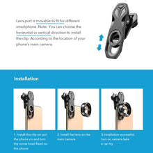 Load image into Gallery viewer, APEXEL APL-HB100MM HD Insect Jewelry 100 Micro External Mobile Phone Lens