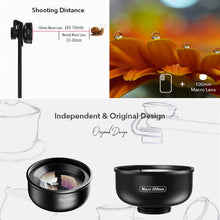 Load image into Gallery viewer, APEXEL APL-HB100MM HD Insect Jewelry 100 Micro External Mobile Phone Lens