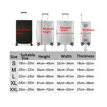 Load image into Gallery viewer, Luggage Protective Cover Travel Trolley Case Dustproof Sleeve, For 18-20 Inch S, For 20-22 Inch M, For 22-24 Inch L, For 24-26 Inch XL, For 26-29 Inch XXL