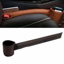 Load image into Gallery viewer, Car Seat Gap Leak-Proof Plugs Debris Storage Bag, Black Principal Driver, Black Co-pilot, Brown Principal Driver, Brown Co-pilot, Beige Principal Driver, Beige Co-pilot, Gray Principal Driver, Gray Co-pilot, Dark Brown Principal Driver                 ...
