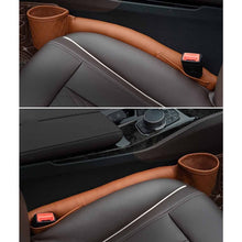 Load image into Gallery viewer, Car Seat Gap Leak-Proof Plugs Debris Storage Bag, Black Principal Driver, Black Co-pilot, Brown Principal Driver, Brown Co-pilot, Beige Principal Driver, Beige Co-pilot, Gray Principal Driver, Gray Co-pilot, Dark Brown Principal Driver                 ...