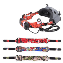 Load image into Gallery viewer, Sunnylife TD487 For DJI Avata / FPV Goggles V2 Color Headband Fixed Elastic Strap, Strap (Red), Strap (Graffiti), Strap (Camouflage)