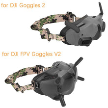 Load image into Gallery viewer, Sunnylife TD487 For DJI Avata / FPV Goggles V2 Color Headband Fixed Elastic Strap, Strap (Red), Strap (Graffiti), Strap (Camouflage)