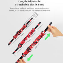 Load image into Gallery viewer, Sunnylife TD487 For DJI Avata / FPV Goggles V2 Color Headband Fixed Elastic Strap, Strap (Red), Strap (Graffiti), Strap (Camouflage)