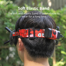 Load image into Gallery viewer, Sunnylife TD487 For DJI Avata / FPV Goggles V2 Color Headband Fixed Elastic Strap, Strap (Red), Strap (Graffiti), Strap (Camouflage)
