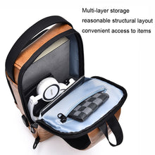 Load image into Gallery viewer, WEIXIER X318 Single Shoulder Crossbody Male Waterproof Anti-Theft Small Backpack