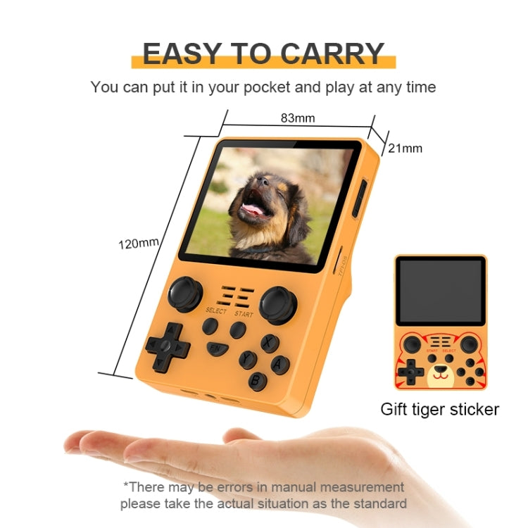 POWKIDDY RGB20S  3.5-Inch IPS Screen Retro Open Source Handheld Game Console, 16GB Without Game, 16GB+32GB 10,000 Games, 16GB+32GB, 16GB+64GB, 16GB+64GB 15,000 Games, 16GB+128GB, 16GB+128GB 20,000 Games, 16GB+256GB, 16GB+256GB 30,000 Games