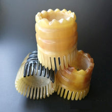 Load image into Gallery viewer, Cylindrical Horn Comb Short Shampoo Brush, Color Random Delivery, Brush