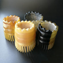 Load image into Gallery viewer, Cylindrical Horn Comb Short Shampoo Brush, Color Random Delivery, Brush